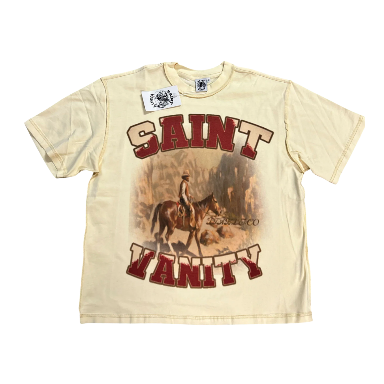 SAINT VANITY TEE 'STABLE CREAM'