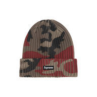 SUPREME BEANIE 'OVERDYED RED CAMO'