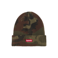 SUPREME BEANIE 'OVERDYED WOODLAND CAMO'