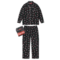 SUPREME PAJAMA SET 'HOLIDAY BLACK'