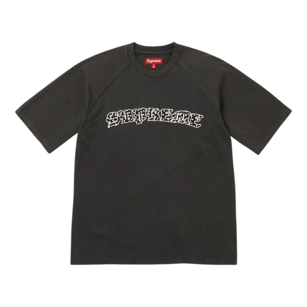 SUPREME TEE 'RAGLAN GEM BLACK'