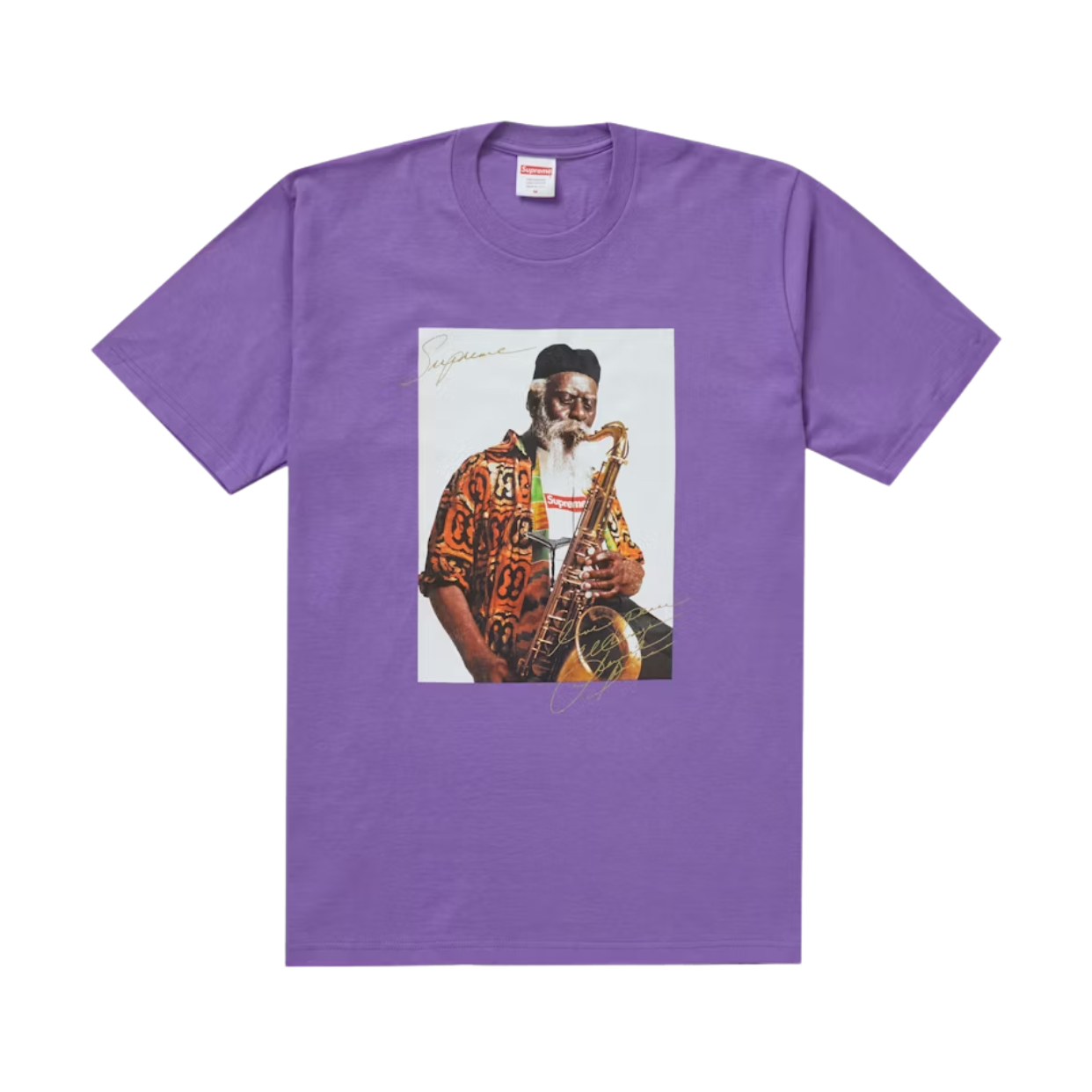 SUPREME TEE 'PHARAOH SANDERS PURPLE'