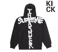 SUPREME HOODIE 'THRASHER ZIP BLACK'