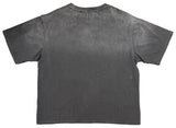 Temporary Forevers Fantasies washed black tee — back view
