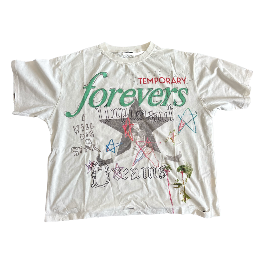 TEMPORARY FOREVERS TEE 'UNPLEASANT DREAMS'