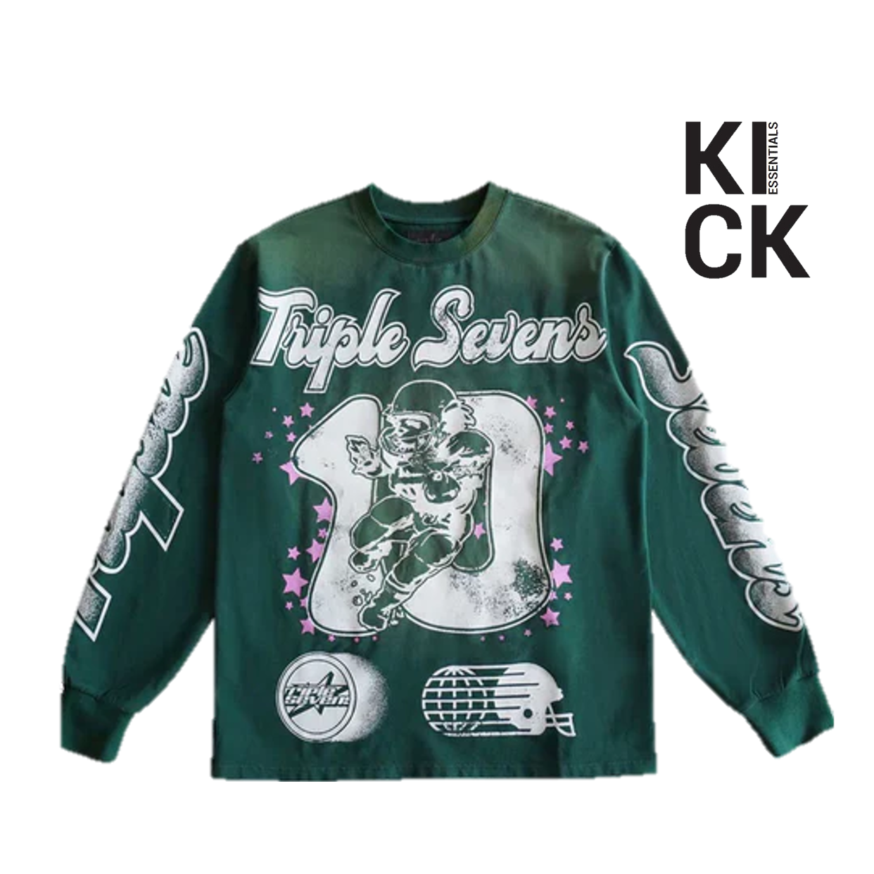 TRIPLE SEVEN LONGSLEEVE 'GREEN'