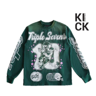 TRIPLE SEVEN LONGSLEEVE 'GREEN'