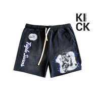 TRIPLE SEVEN SHORTS 'BLACK'