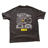 PAS DE MONACO TEE 'TURBO BLACK'