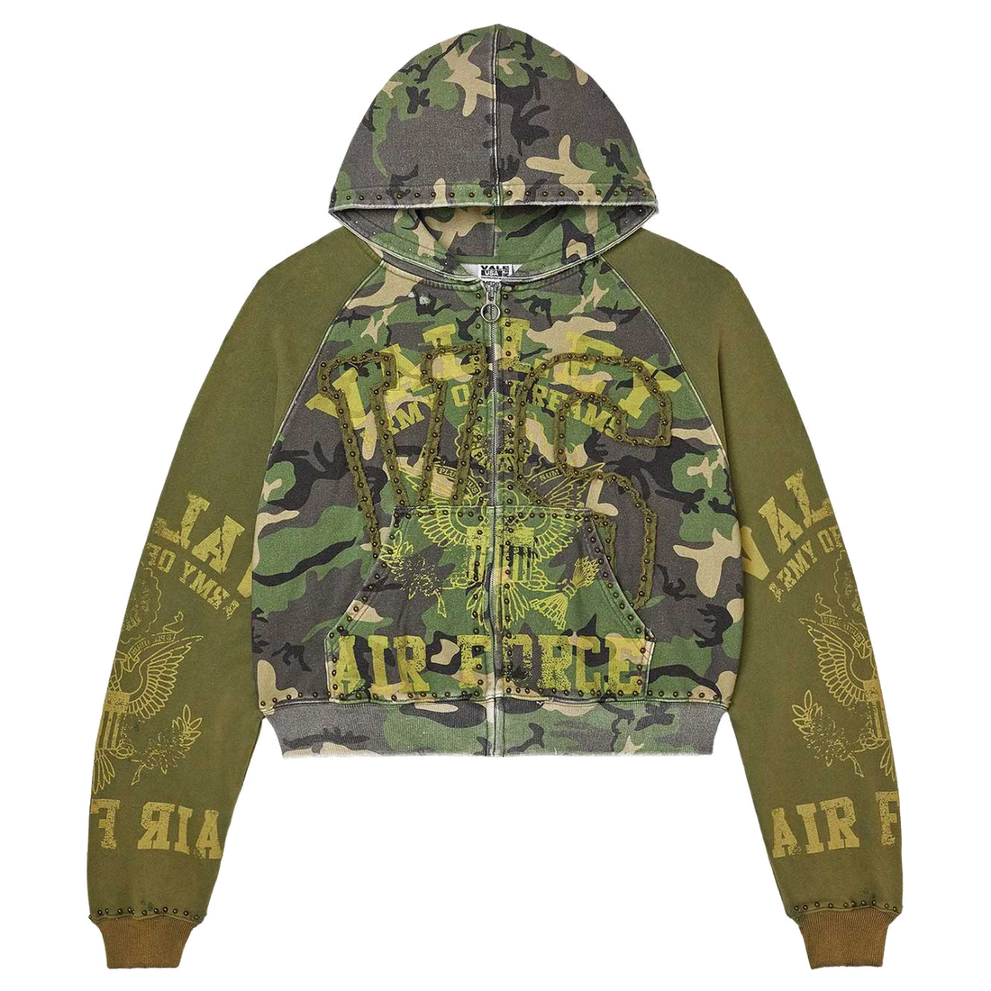 VALE FOREVER ZIP UP HOODIE 'CAMO'