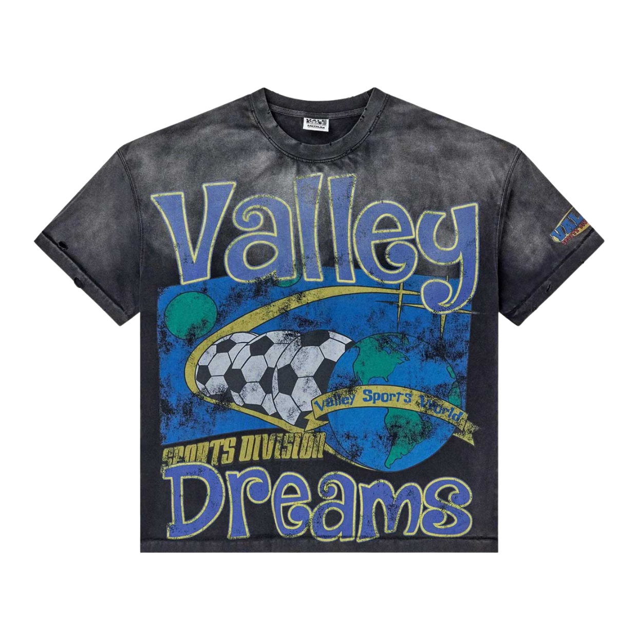 VALE FOREVER TEE 'FUTBALL BLACK'