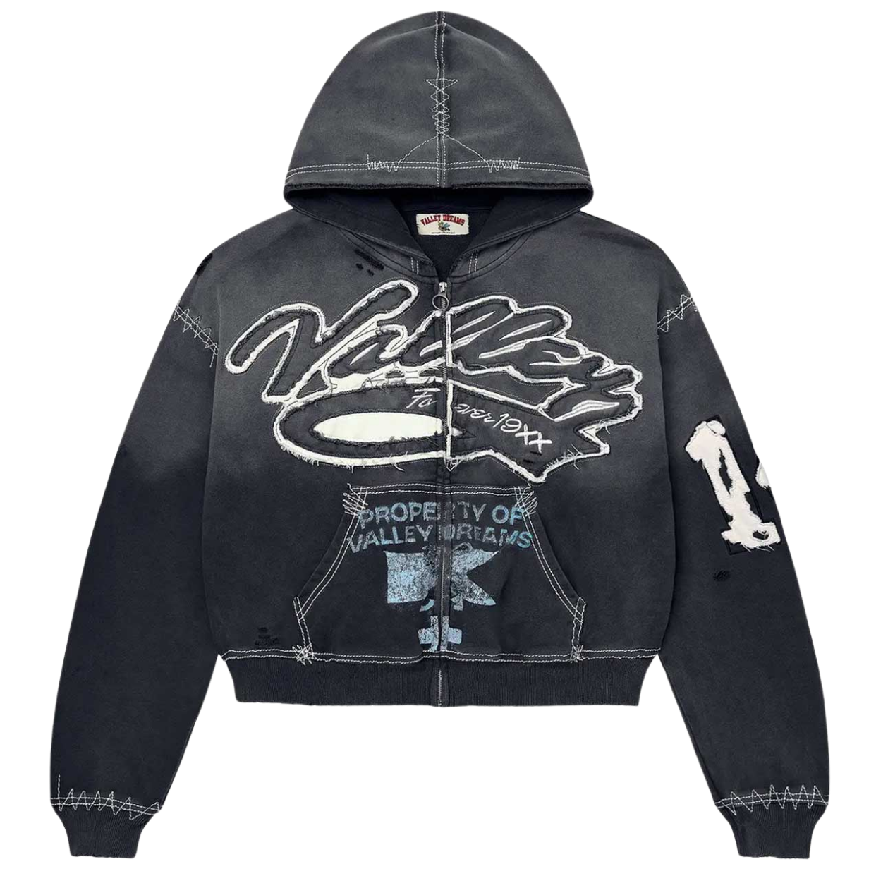 VALE FOREVER ZIP-UP 'RELIGION BLACK'