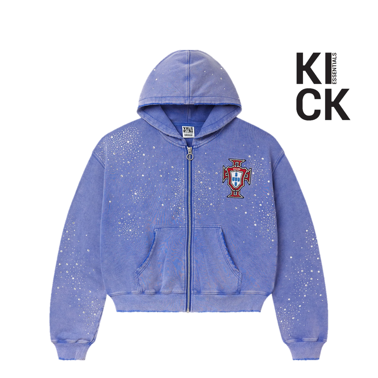 VALE FOREVER HOODIE 'ZIP-UP SEA CLUSTER'