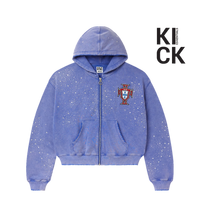 VALE FOREVER HOODIE 'ZIP-UP SEA CLUSTER'