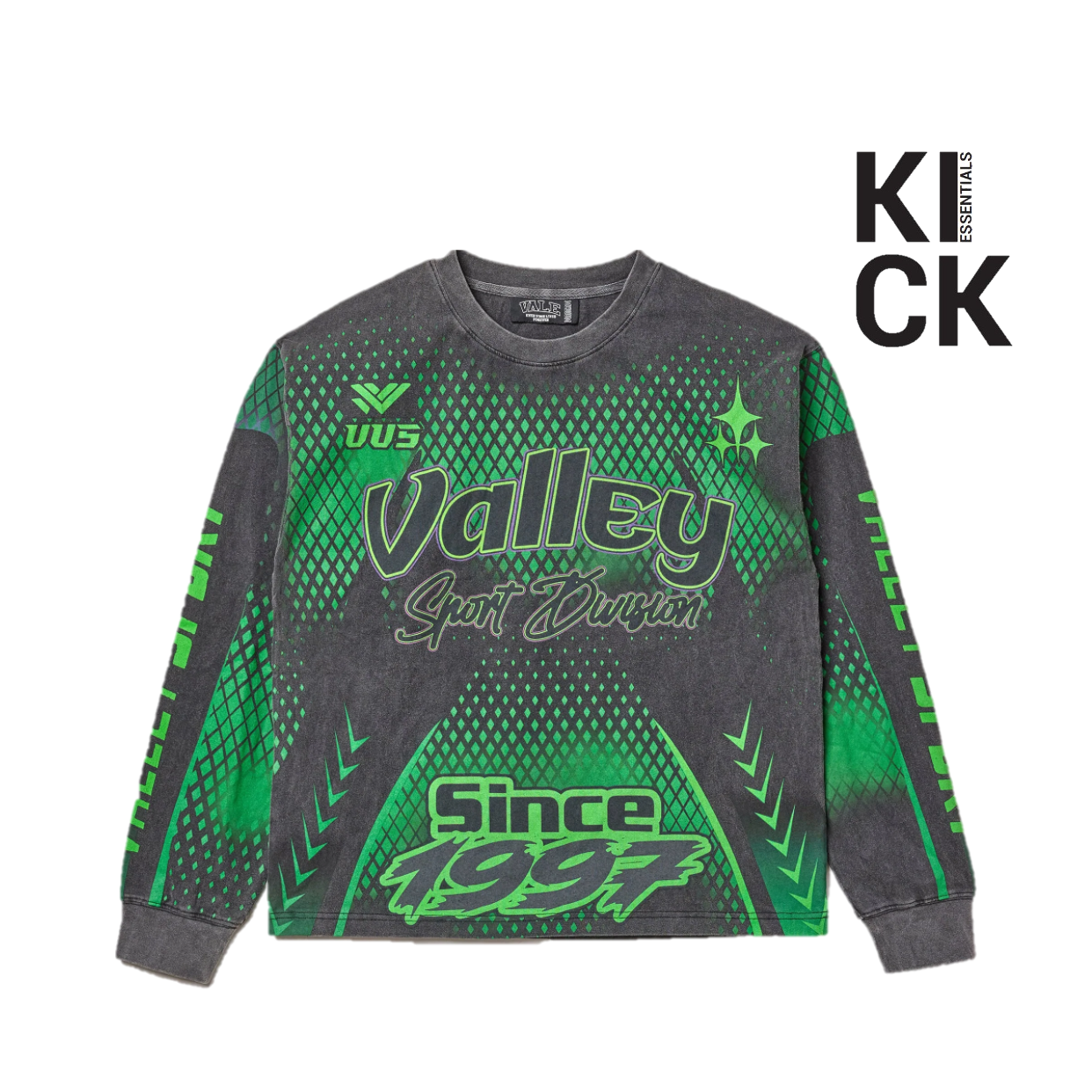 VALE FOREVER LONGSLEEVE 'SPORT DIVISION GREEN'