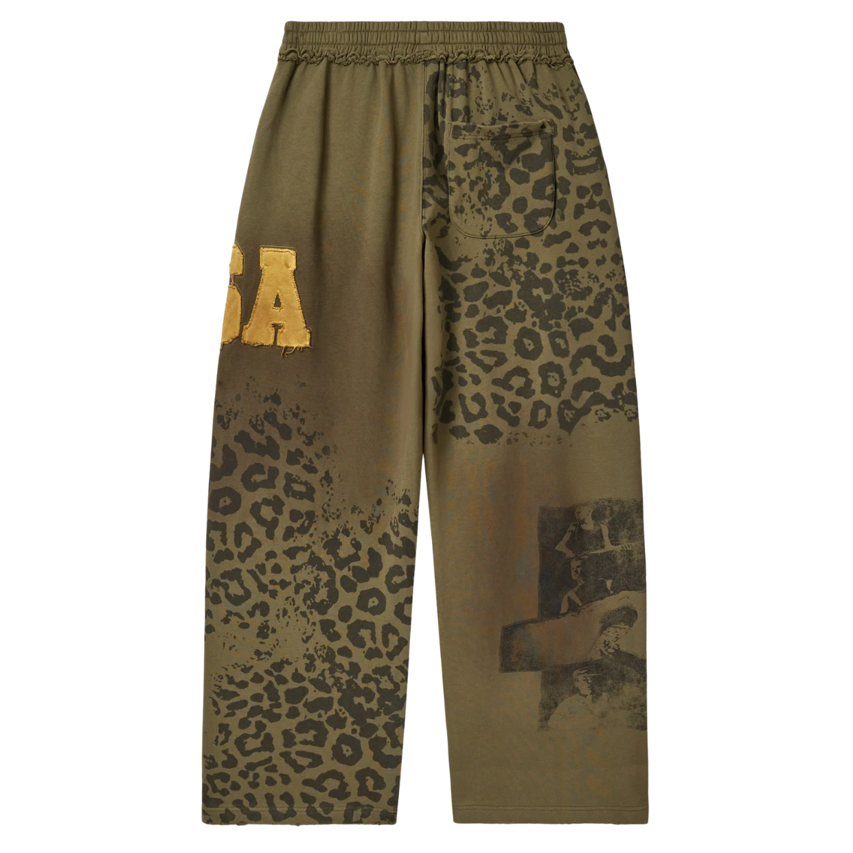 VALE FOREVER PANT 'GREEN CHEETAH'