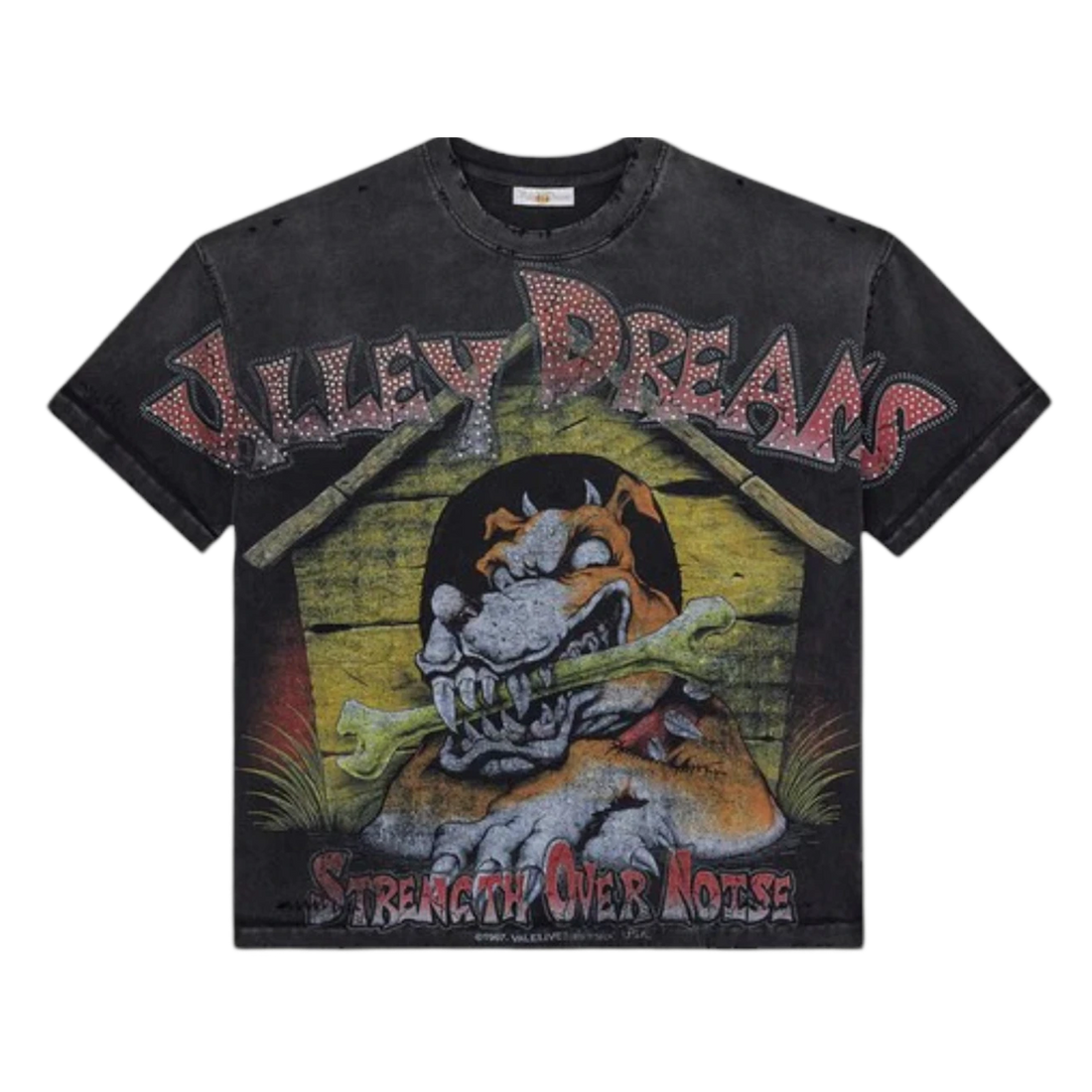 VALE FOREVER TEE 'DOGHOUSE BLING'