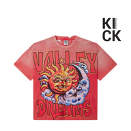 VALE FOREVER TEE 'THRASHED RED'