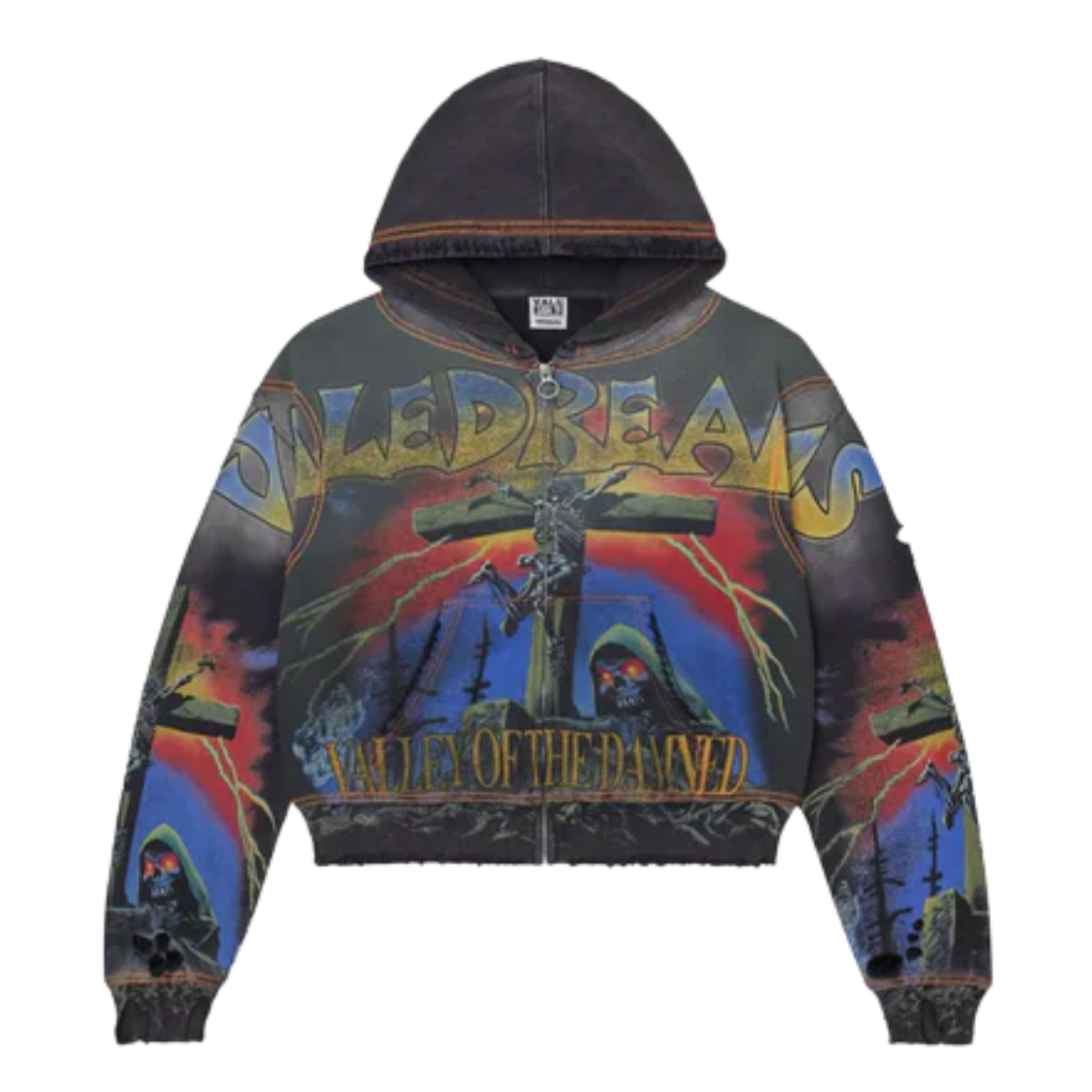 VALE FOREVER ZIP-UP 'DAMNED BIG BLACK'