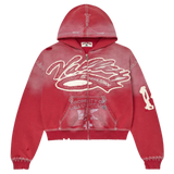 VALE FOREVER ZIP-UP 'RELIGION BURN RED'
