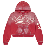 VALE FOREVER ZIP-UP 'RELIGION BURN RED'