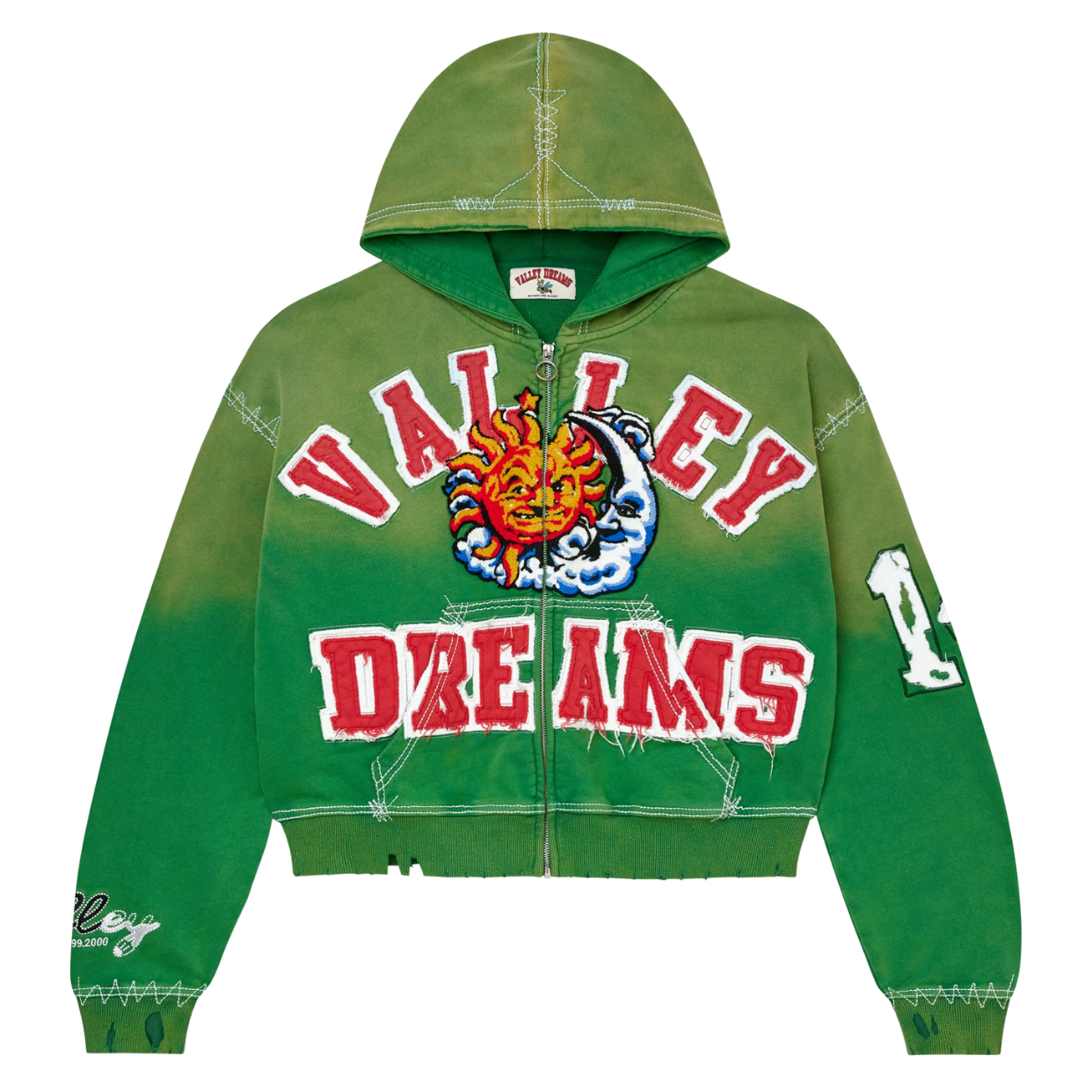 VALE FOREVER ZIP-UP 'SUNNY GREEN'