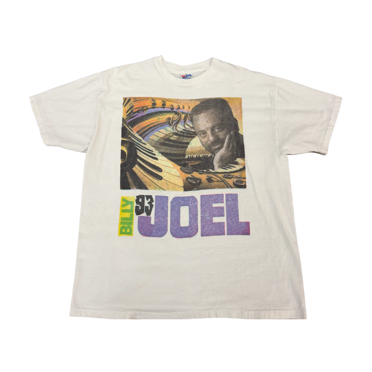 VINTAGE TEE 'BILLY JOEL WHITE'