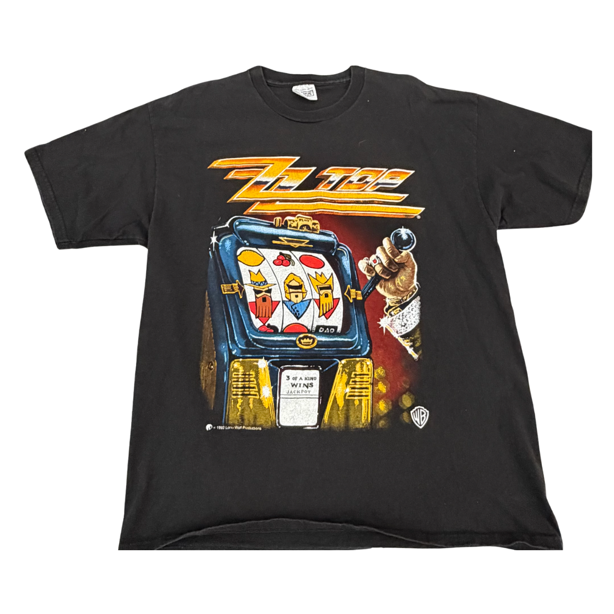 VINTAGE TEE 'ZZ TOP BLACK'