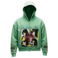WAKOSHI HOODIE 'WAKOSHI STARS MINT GREEN'