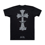 CHROME HEARTS TEE 'YUNGBLUD CROSS BLACK'
